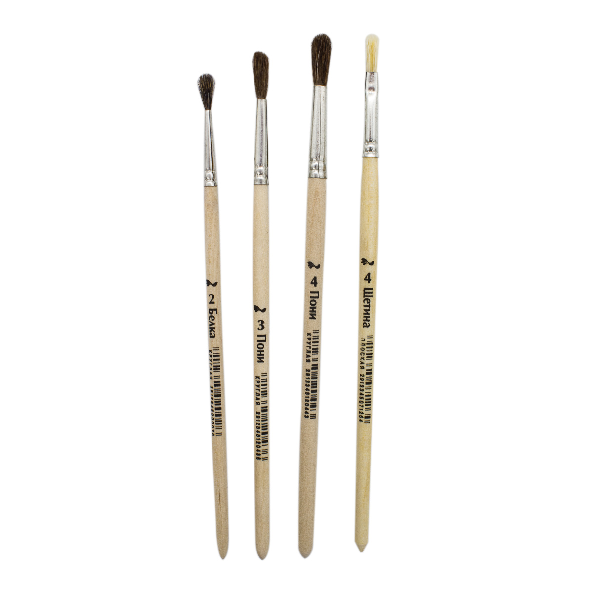 Набор 4 кистей ' Мельница'