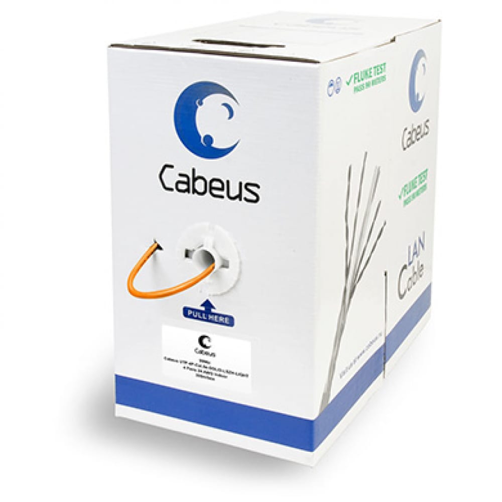 

Одножильный кабель Cabeus UTP-4P-Cat.5e-SOLID-LSZH-LIGHT