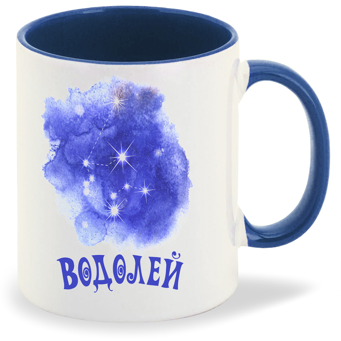 

Кружка CoolPodarok Знаки зодиака. Водолей, Знаки зодиака. Водолей