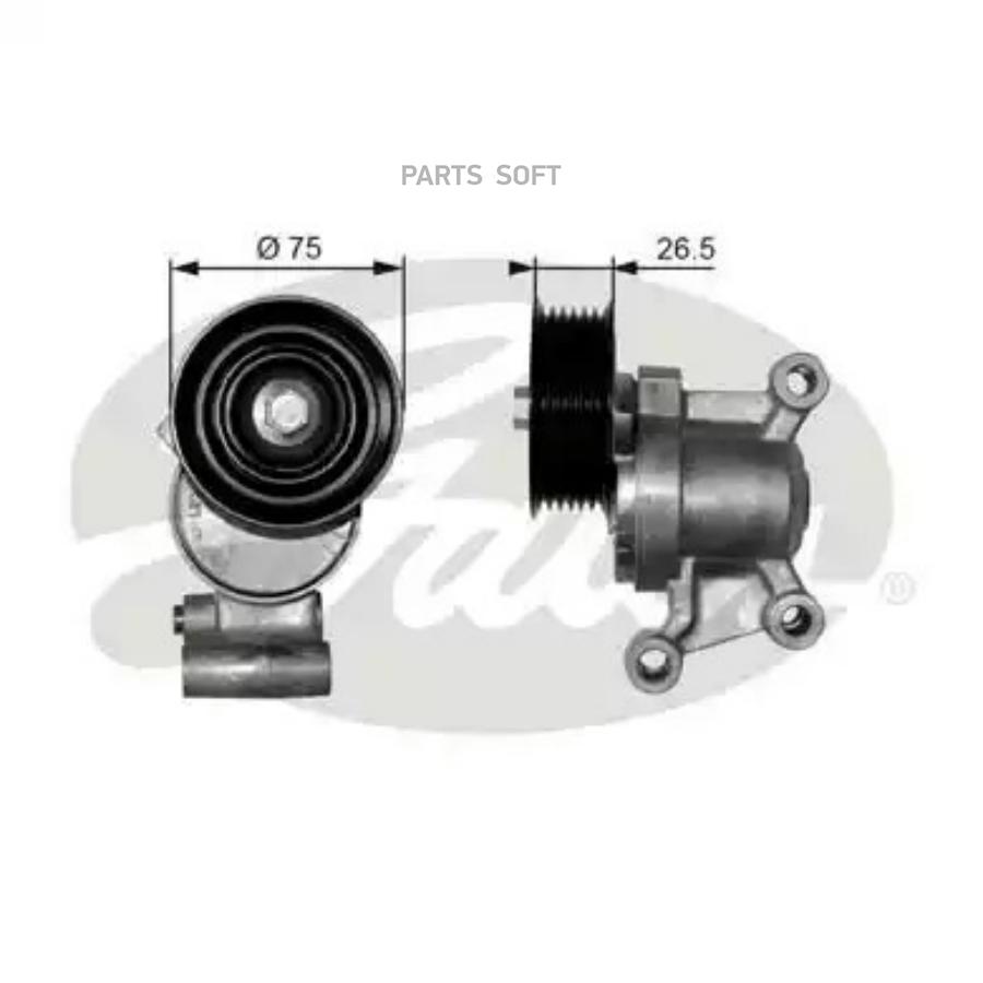 

Ролик автомобильный Gates T38357