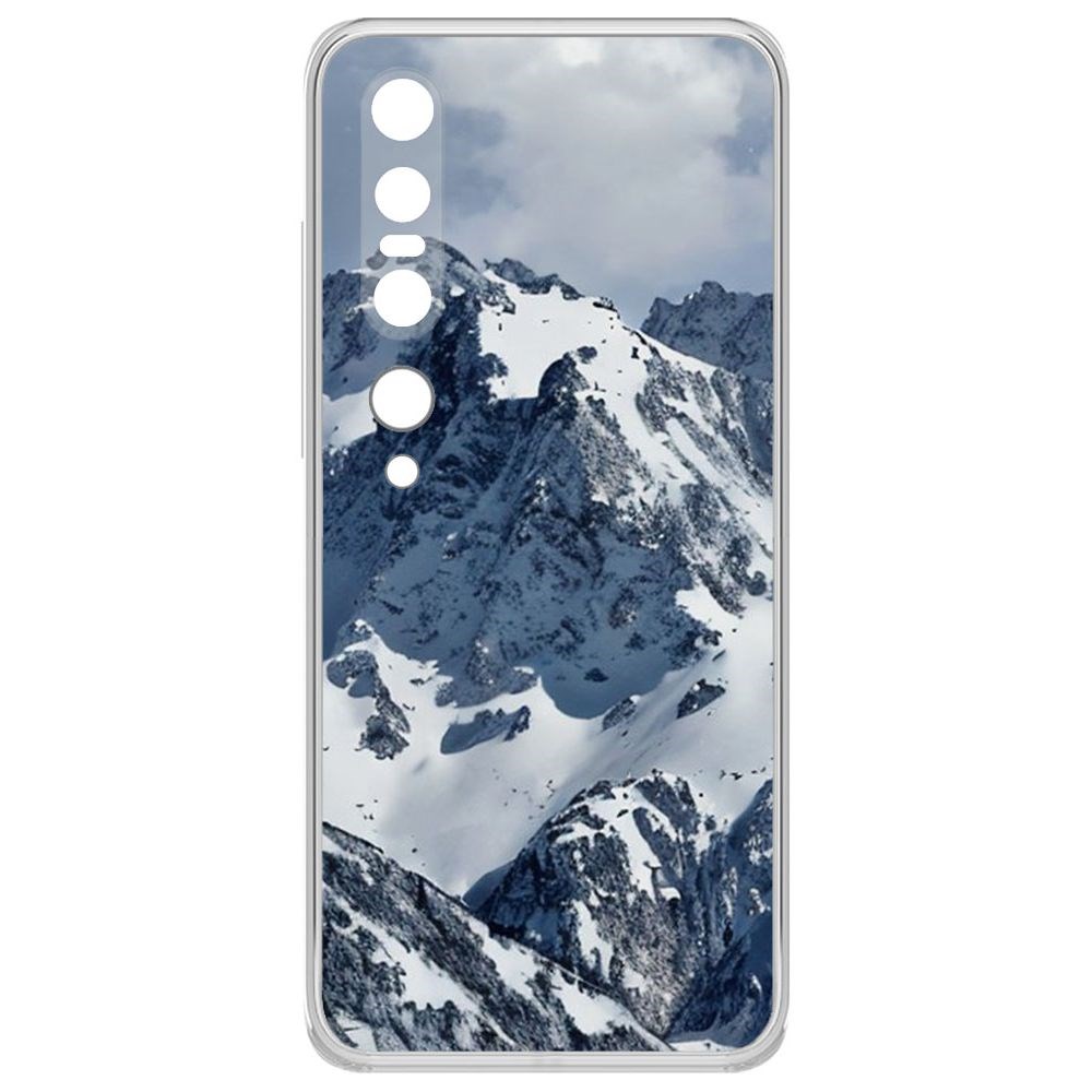

Чехол-накладка Krutoff Clear Case Горы для Xiaomi Mi 10, Прозрачный