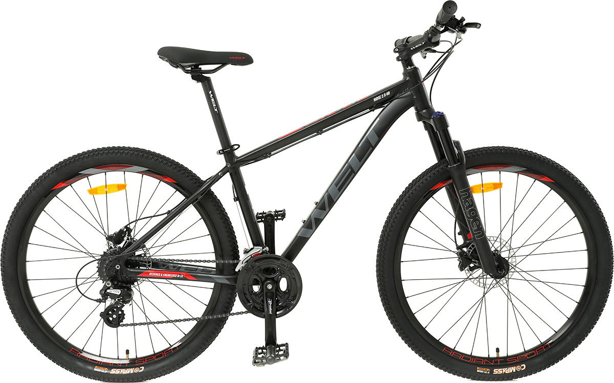 

Велосипед Welt Ridge 2.0 Hd 29 2022 22" Matt Black, Ridge 2.0 Hd 29