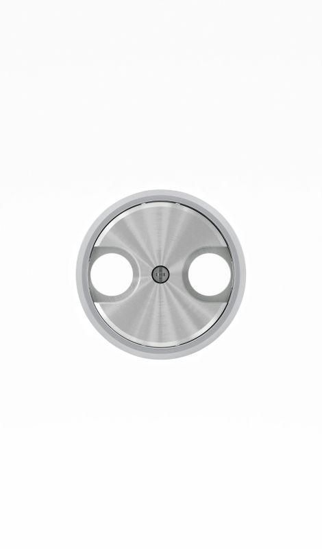 

Накладка для TV-R розетки SKY Moon кольцо хром ABB 2CLA865000A1401, Серебристый