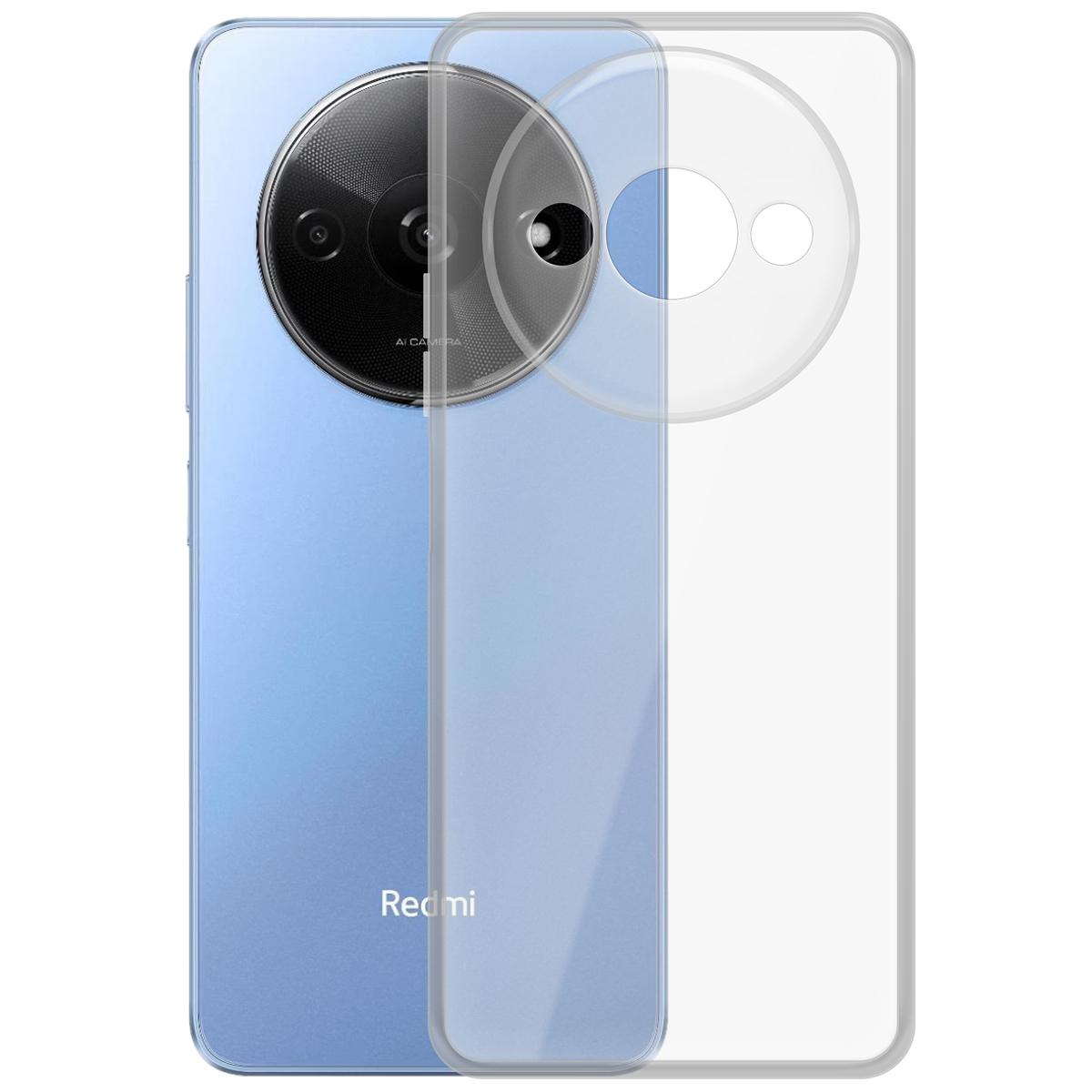 

Чехол-накладка Krutoff Clear Case для Case Xiaomi Redmi A3, Прозрачный