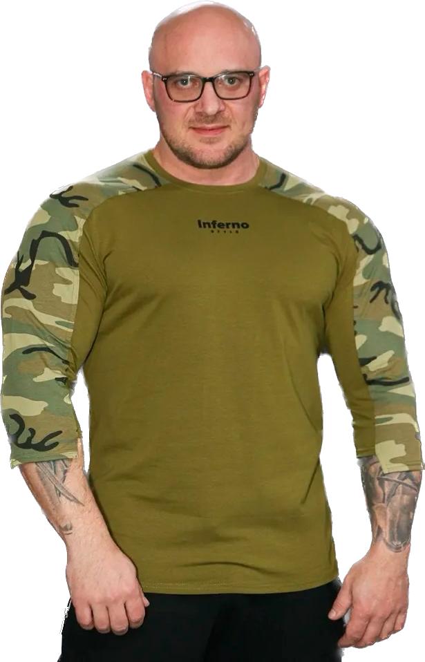 

Лонгслив мужской INFERNO style Ф-006 хаки L, Ф-006