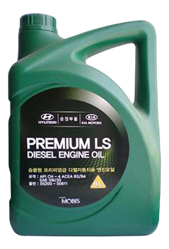Моторное масло полусинтетическое 6л - 5W30 Premium LS Diesel A3/B3, CH-4