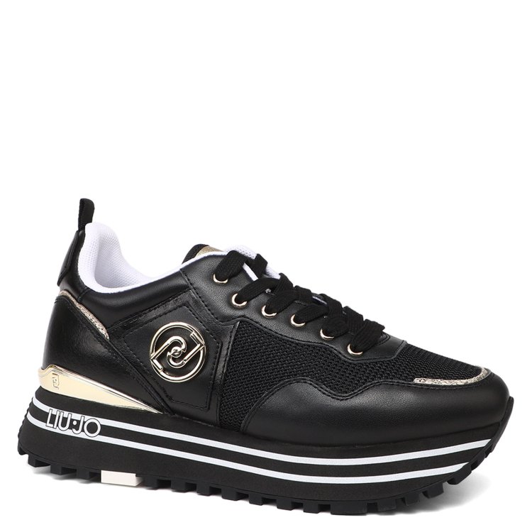 

Кроссовки женские Liu Jo BA4053 черные 37 EU, Черный, BA4053