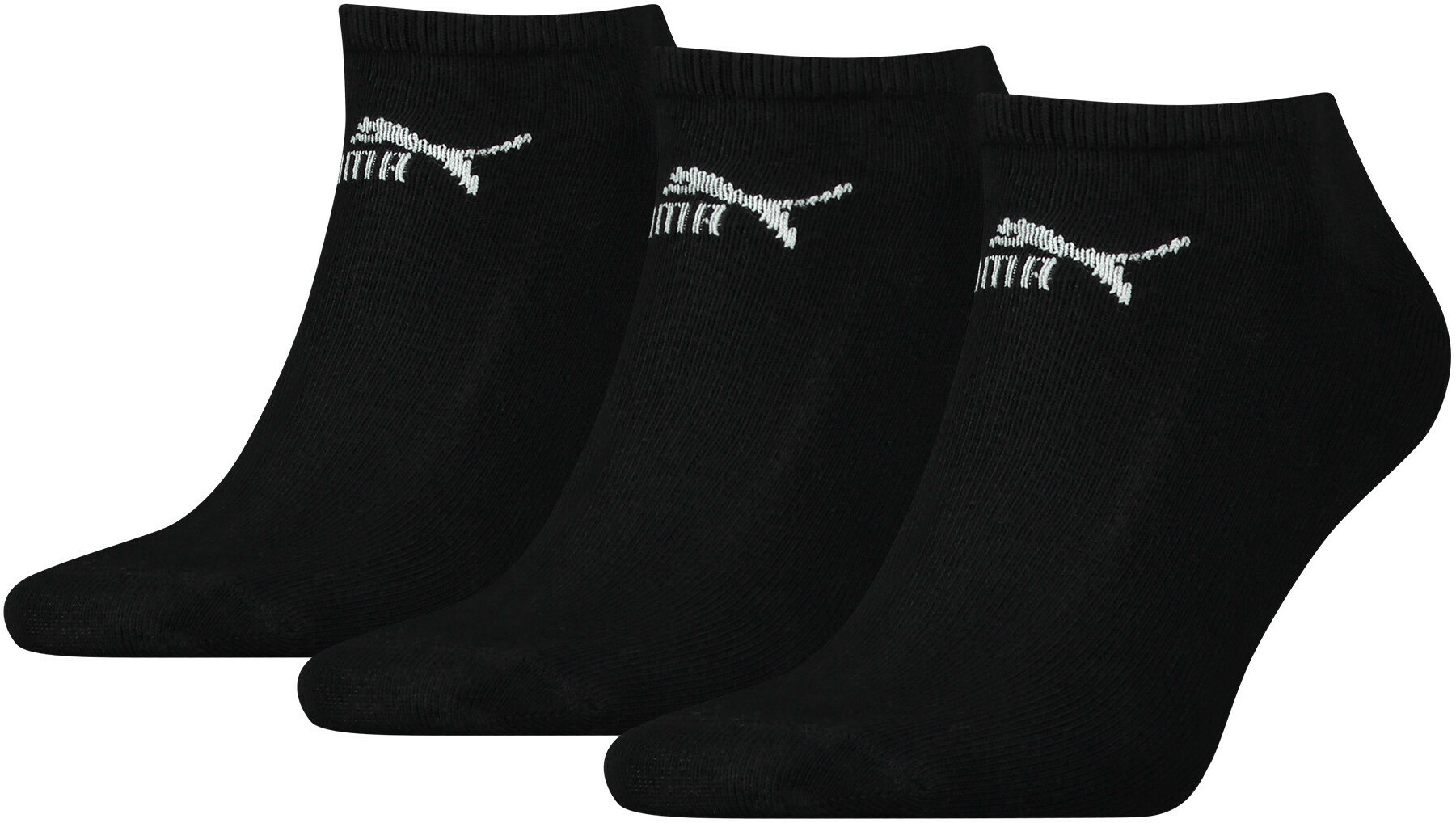 

Комплект носков унисекс PUMA Sneaker-V 3P черных 35-38, Sneaker-V 3P