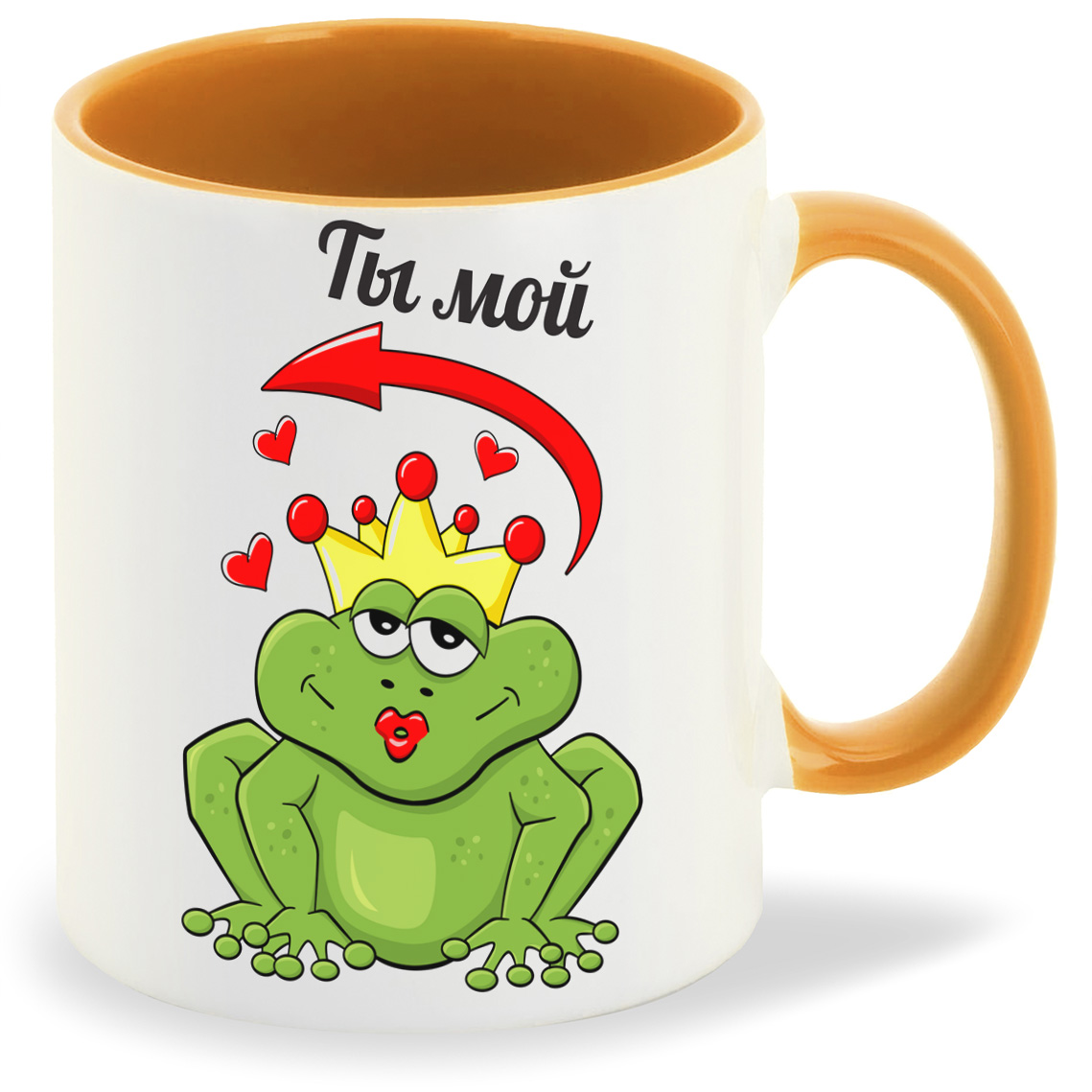 

Кружка CoolPodarok Ты моя лягушка, Ты моя лягушка