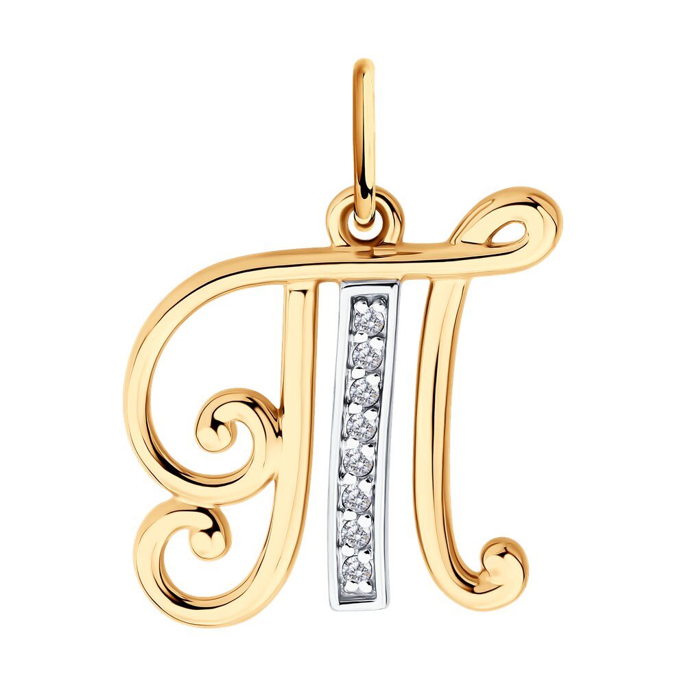 

Подвеска из золота Diamant 51-130-02896-1, фианит, 51-130-02896-1