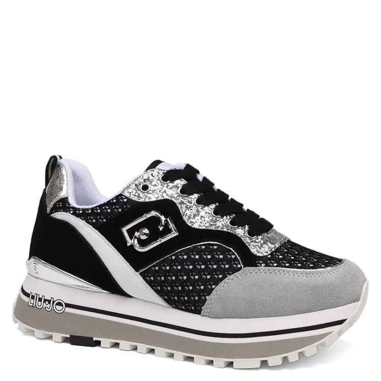 

Кроссовки женские Liu Jo BA4059 черные 37 EU, Черный, BA4059