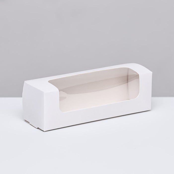 

Кондитерская упаковка, белая, 16 x 5 x 5 см (2 шт.), Белый