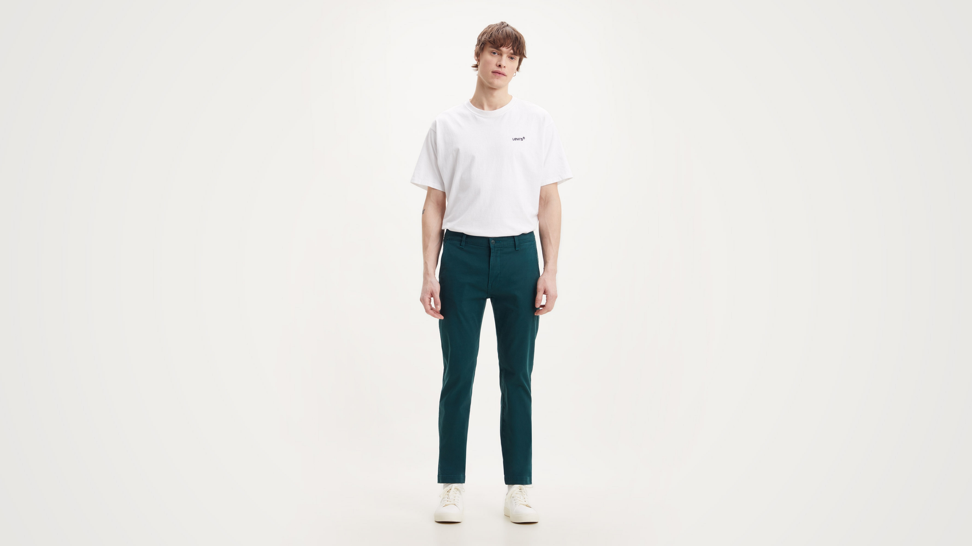 

Джинсы мужские Levi's Men Xx Chino Slim Pants зеленые 34/30, Men Xx Chino Slim Pants