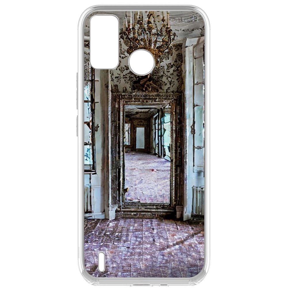 

Чехол-накладка Krutoff Clear Case Заброшенный особняк для TECNO Spark 6 Go