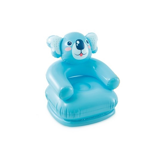 

Кресло надувное Intex 68556 Happy Animal Chair детское голубое, Голубой, Happy Animal Chair
