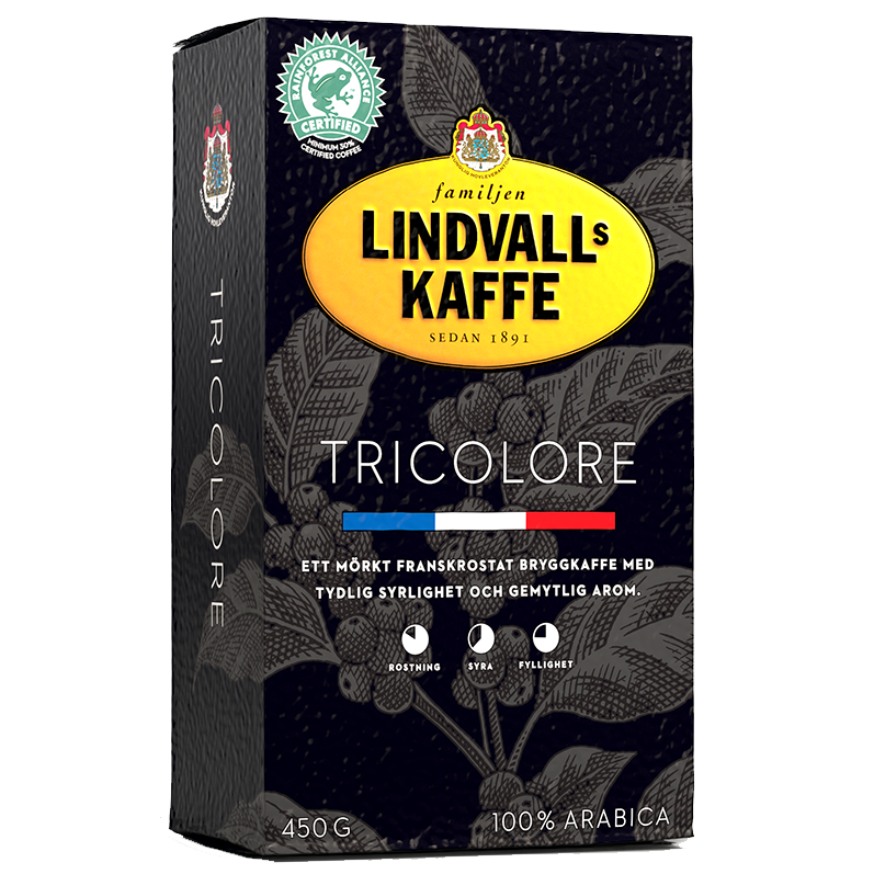 

Lindvalls Молотый кофе Lindvalls Tricolore 450 г, Молотый кофе Lindvalls Tricolore 450 г
