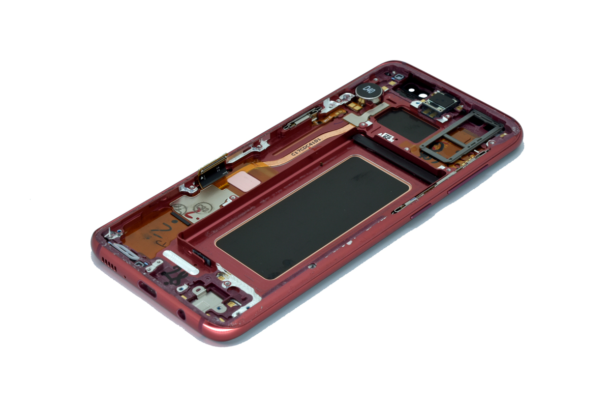 

Дисплей для Samsung SM-G950F Galaxy S8 в рамке + тачскрин (красный), SM-G950F
