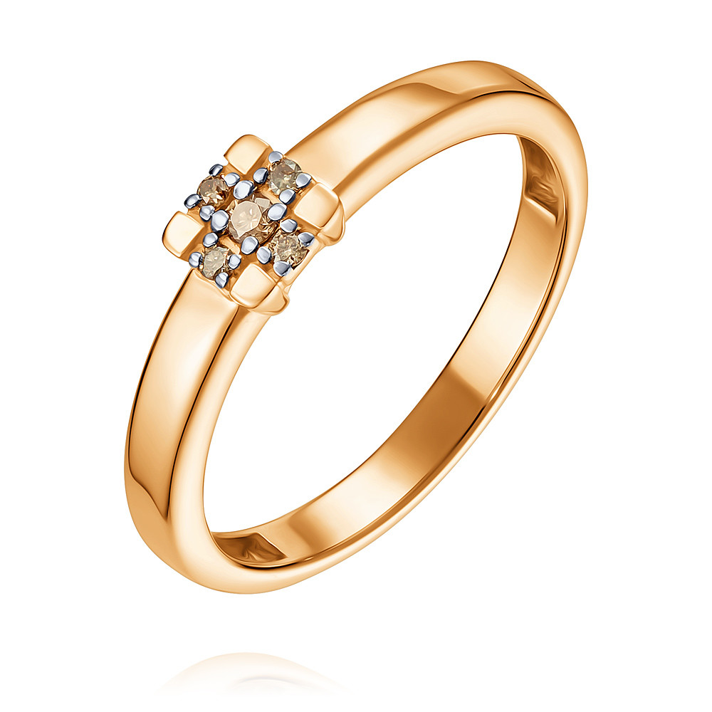 

Кольцо из красного золота с бриллиантом р. , ADAMAS 14038350/01-А50Д-425, 14038350/01-А50Д-425