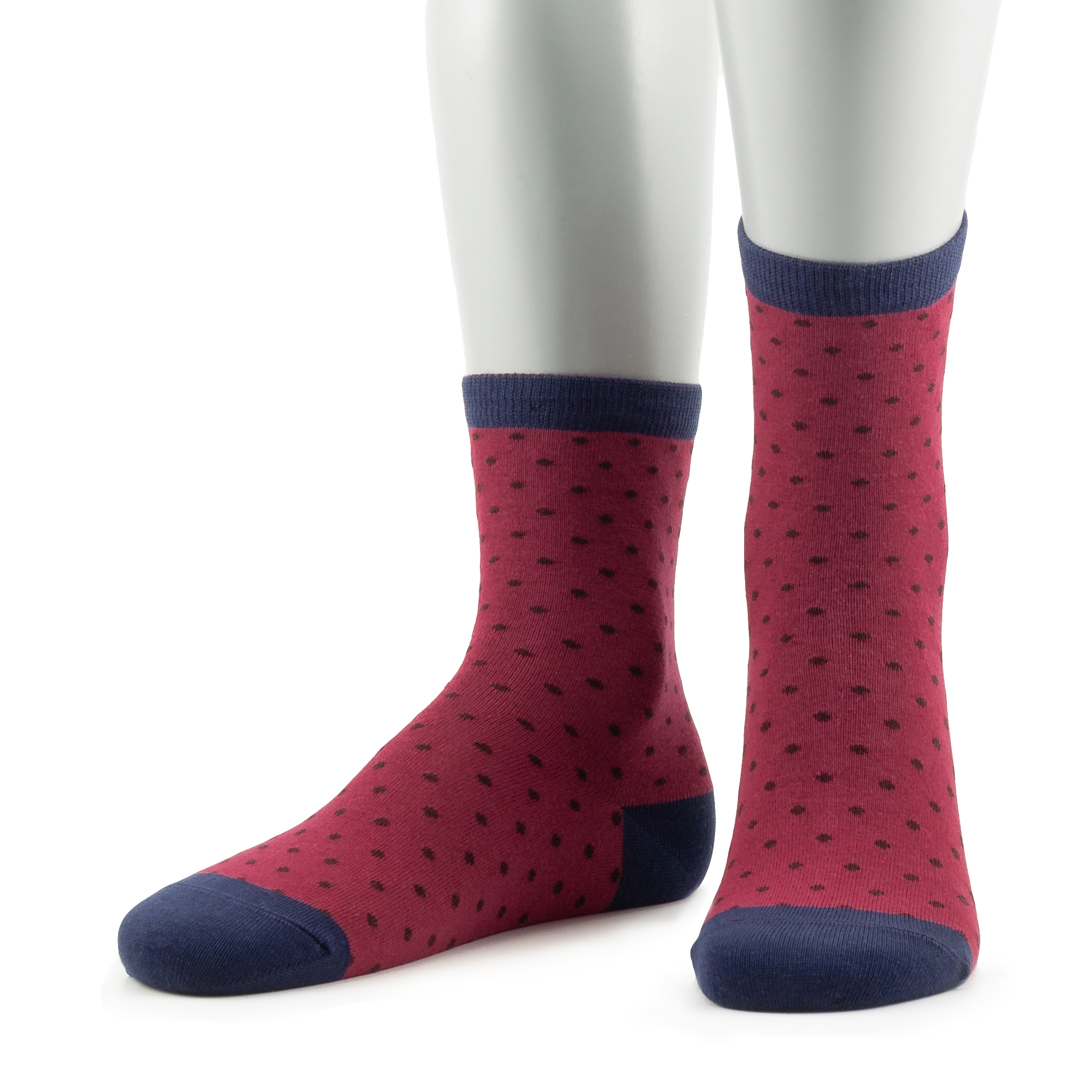 фото Носки женские grinston socks 15d27 бордовый; синий 25