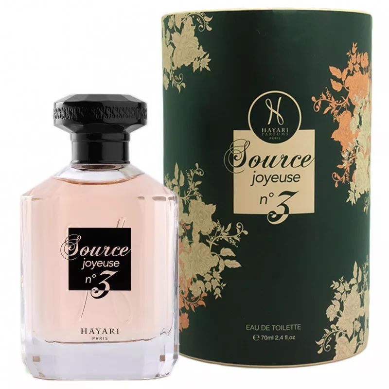 Парфюмерная вода Hayari Parfums Source Joyeuse №3 parfums genty delicata gelsomino 50