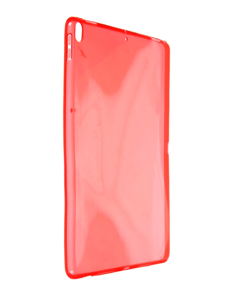 фото Чехол red line для apple ipad pro 10.5/air 3 10.5 silicone semi-transparent red