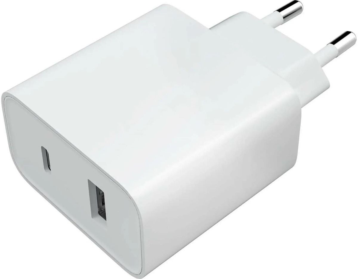 Сетевое зарядное устройство Xiaomi 33W Wall Charger 1A1C (USB-A + USB-C) EU (белое)