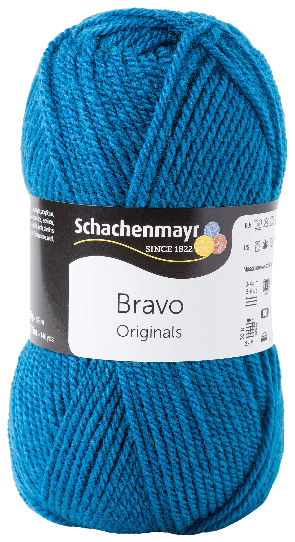 

Пряжа для вязания SCHACHENMAYR 9801211 Bravo original (08195, petrol, темно-бирюзовый), Bravo