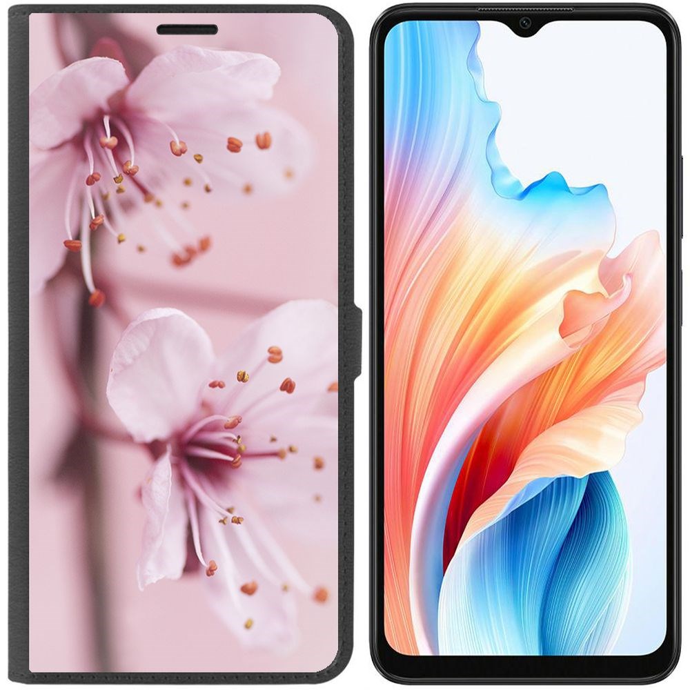 

Чехол-книжка Krutoff Eco Book для Oppo A38 4G Весна (черный)
