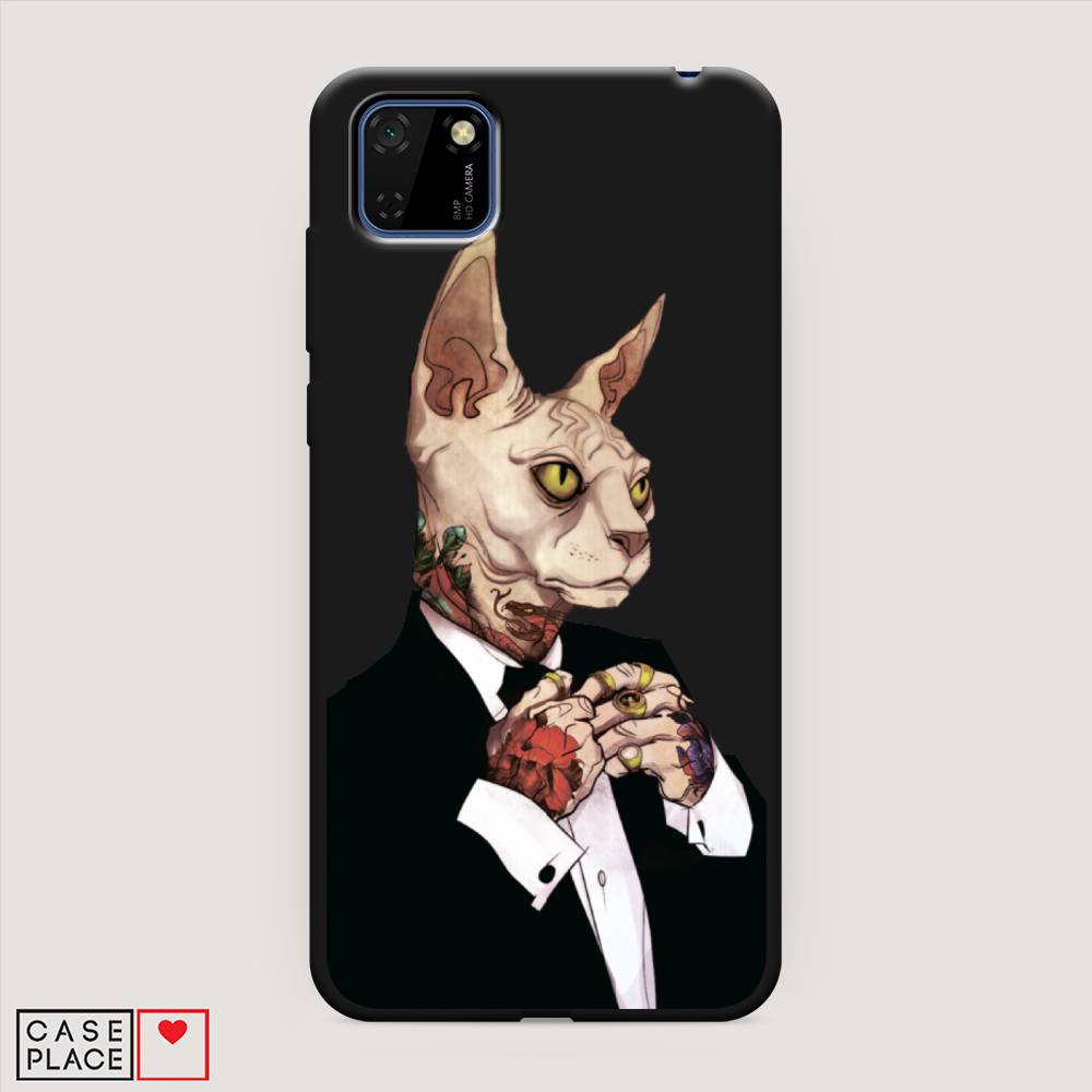 

Чехол Awog на Honor 9S "Татуированный сфинкс", Бежевый;черный;красный, 6102652-1