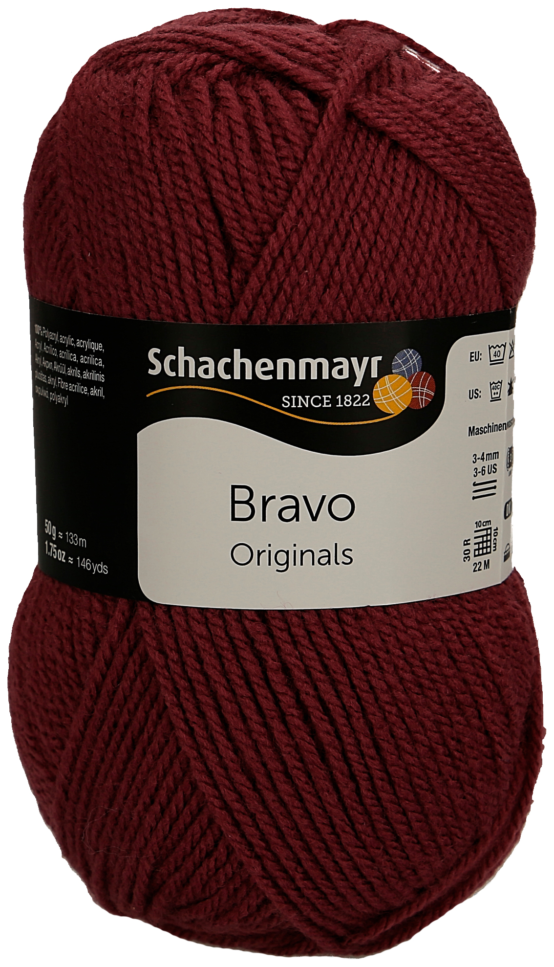 фото Пряжа для вязания schachenmayr 9801211 bravo original (08044, mulberry)