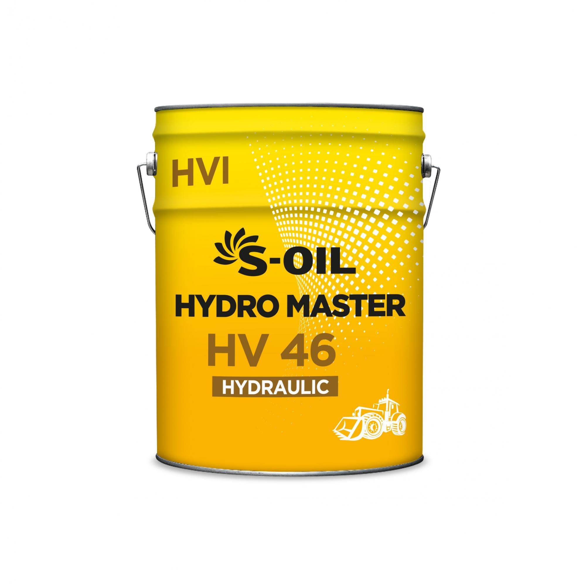 Масло гидравлическое S-OIL HYDRO MASTER HV 46 20L