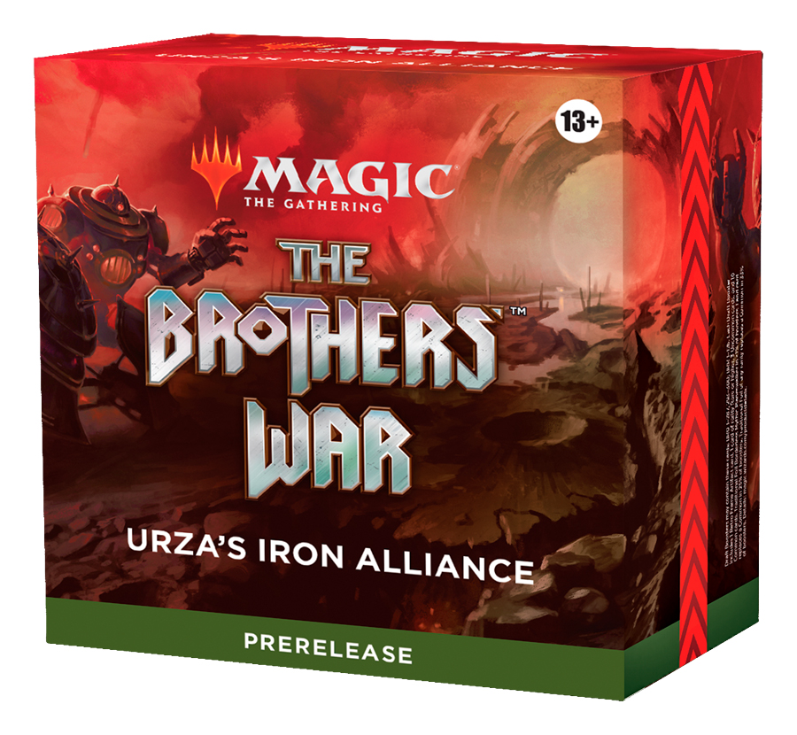 

Дополнение для ККИ MTG Пререлизный набор Urza's Iron Alliance издания The Brothers' War
