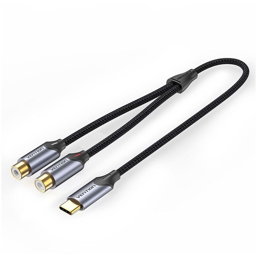 Адаптер USB-C(m) - RCA F Ventiont BGVHF 1.0м