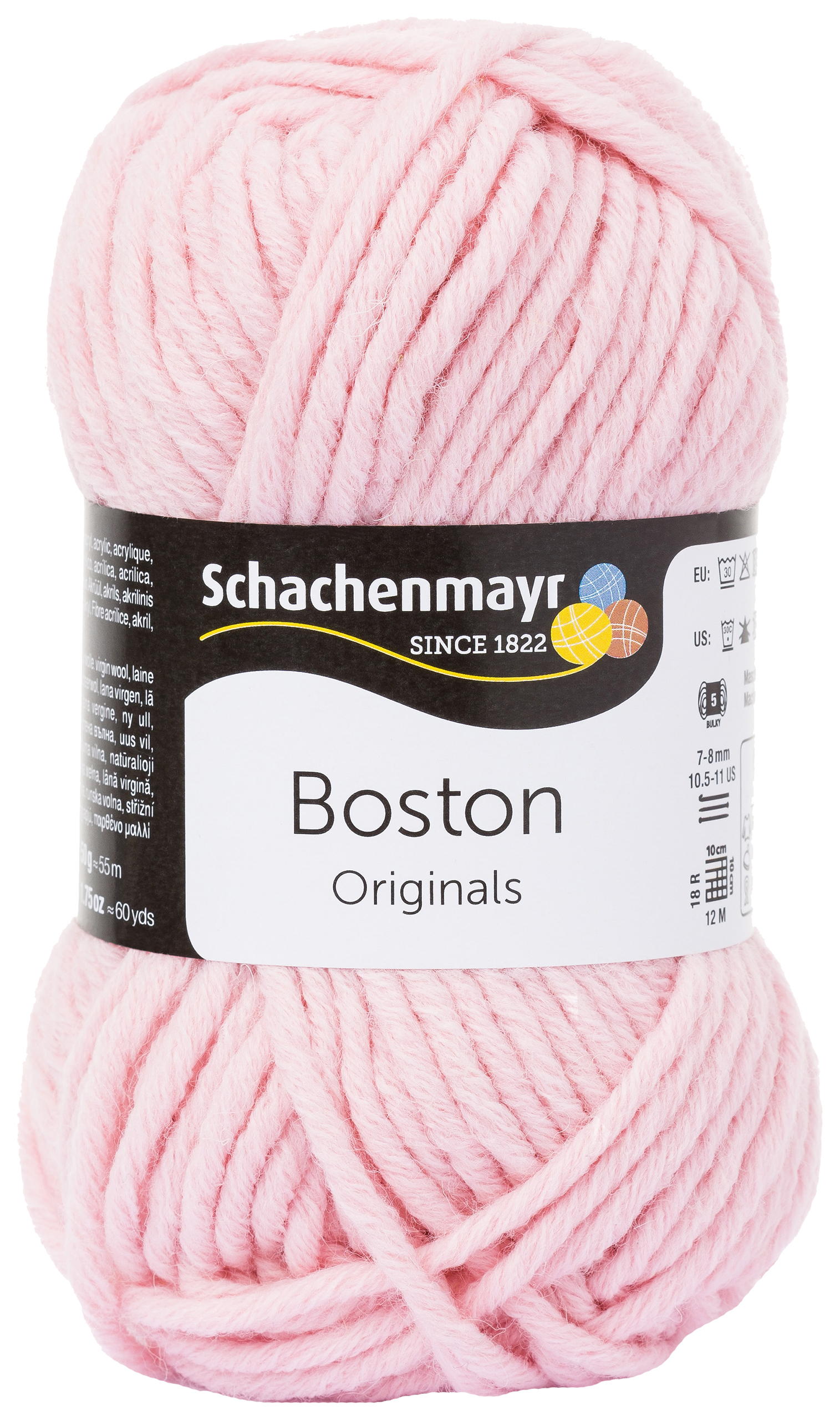 

Пряжа для вязания SCHACHENMAYR 9807412 Boston Originals (00134, rosa, светло-розовый), Boston