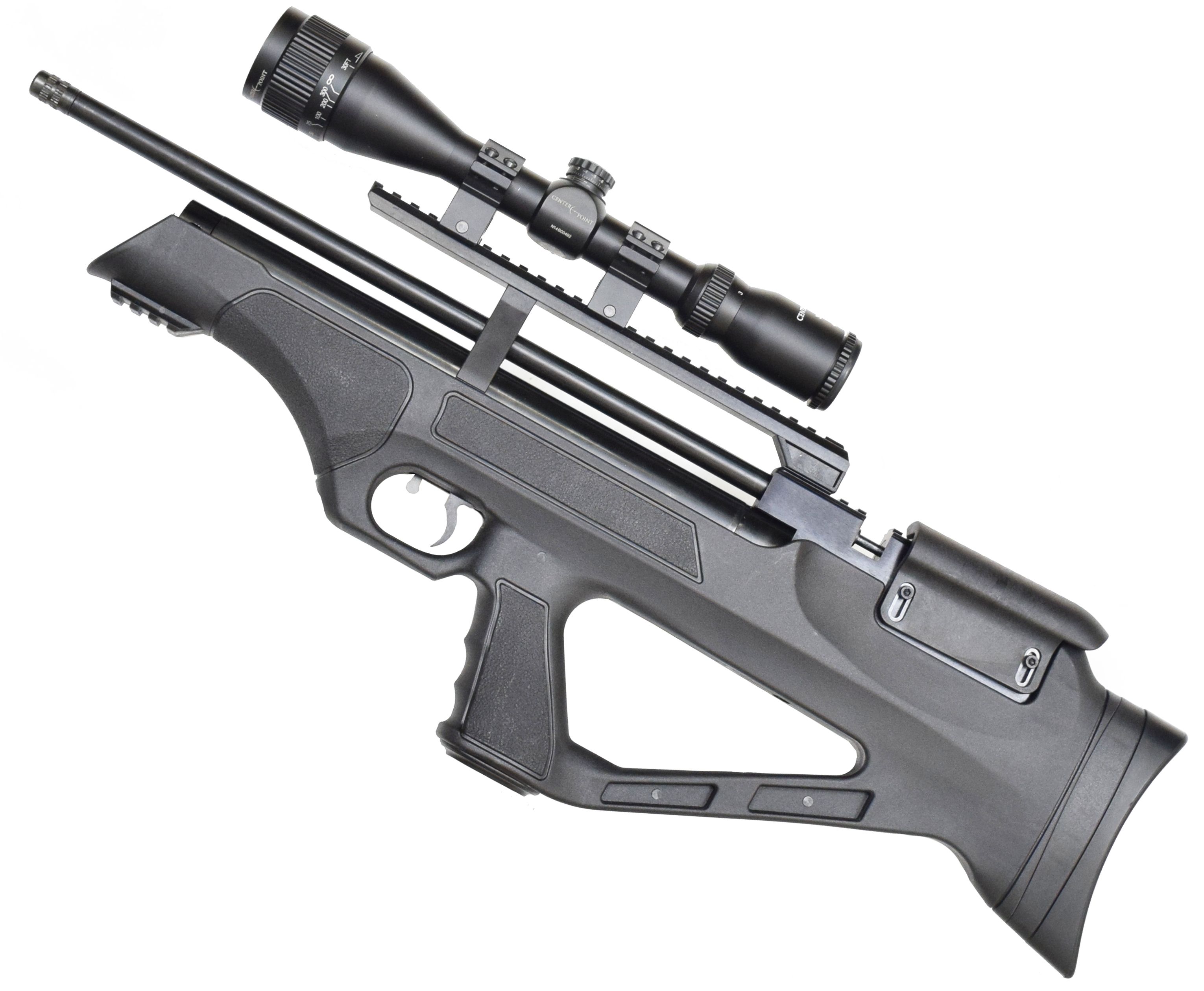 Пневматическая винтовка Hatsan Flashpup S (PCP, 5.5 мм, пластик)
