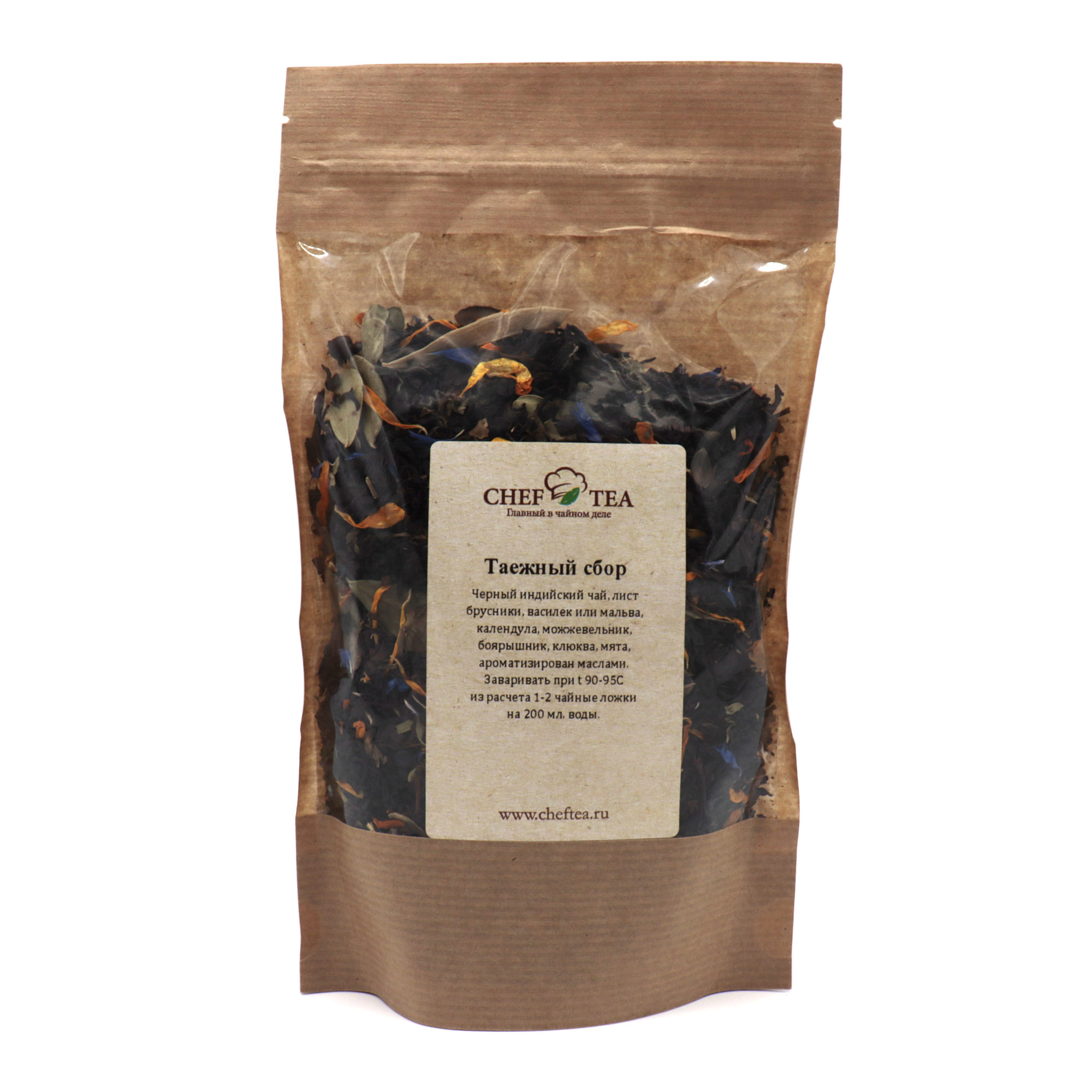 

Чай черный Chef Tea Таежный сбор 100 г