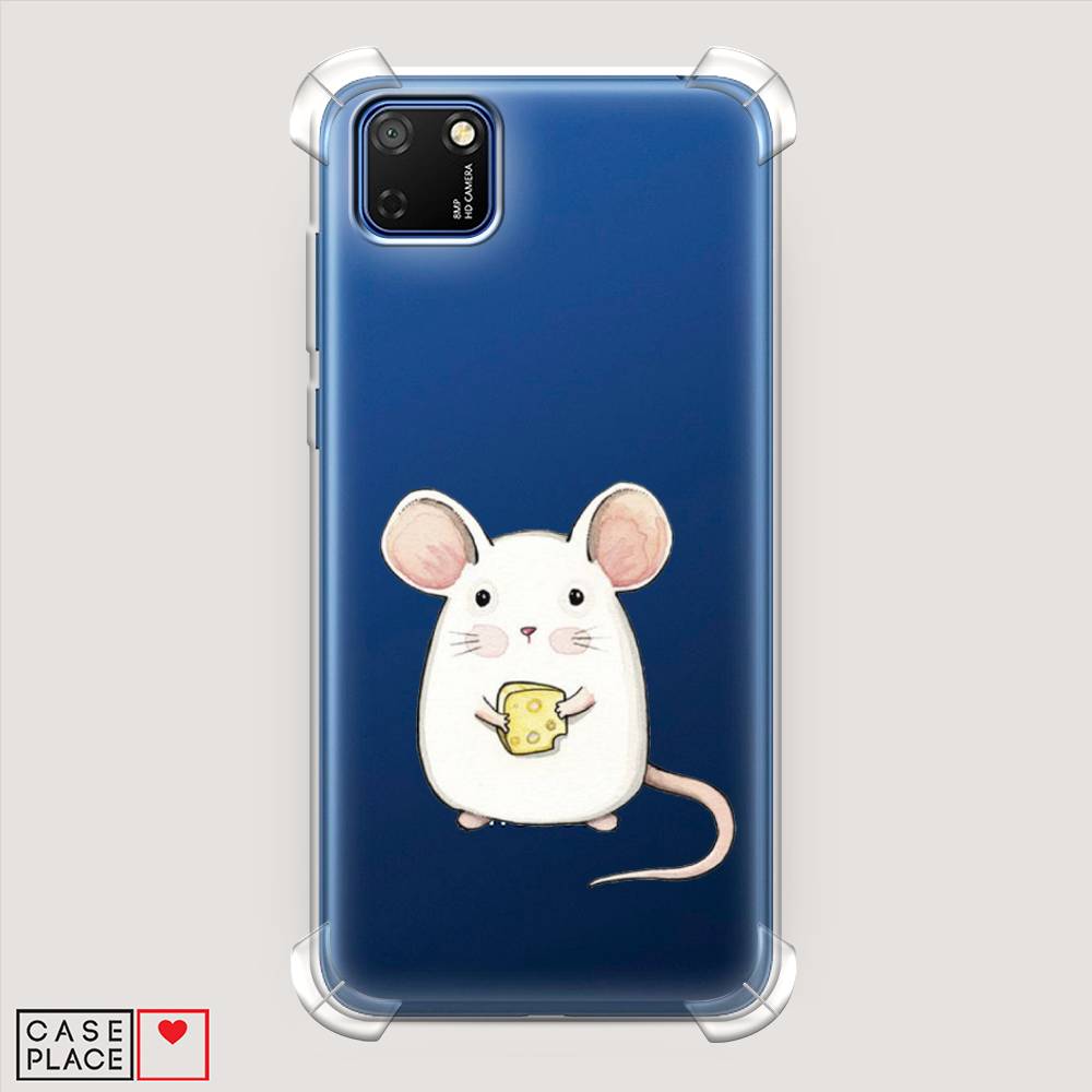 

Чехол Awog на Honor 9S "Мышка", Белый;розовый;прозрачный, 6102651-1