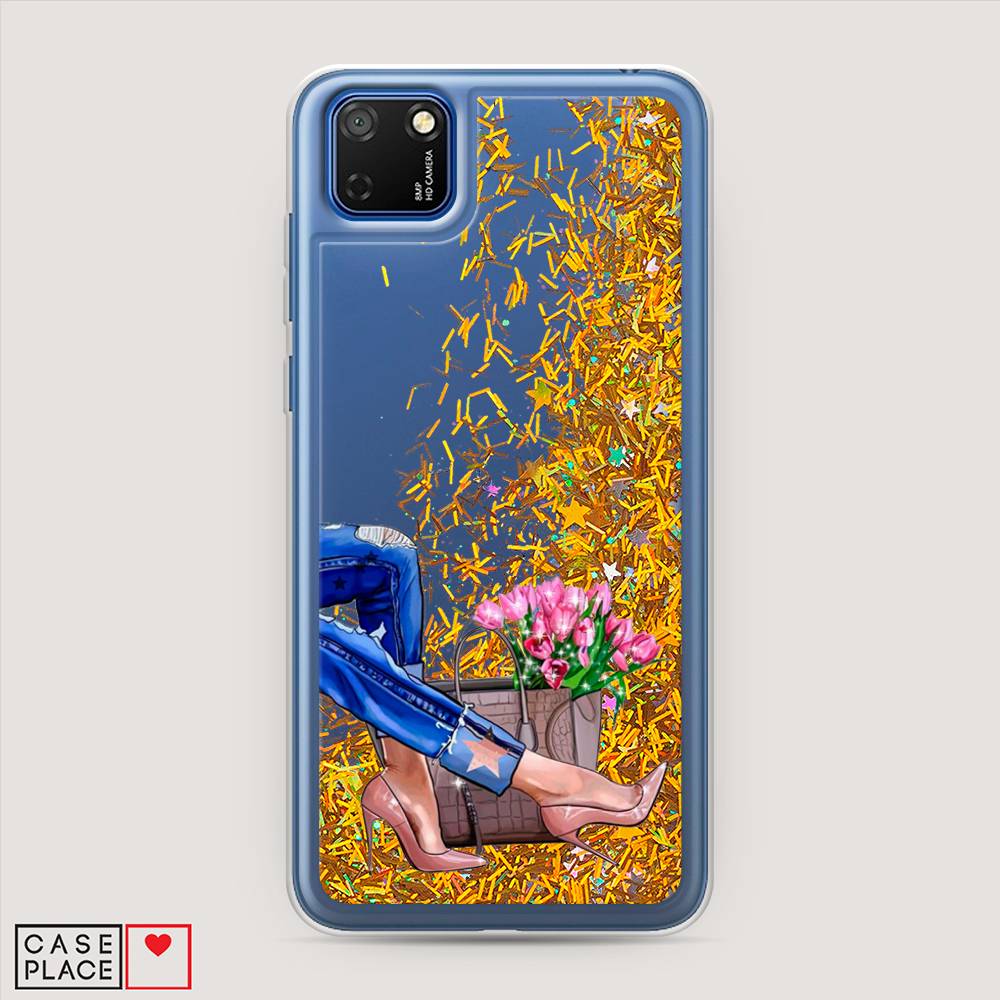 

Чехол Awog на Honor 9S "Каблучки", Голубой;коричневый;розовый, 6102690-1