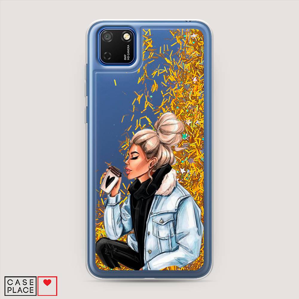 фото Чехол awog "cute girl" для honor 9s