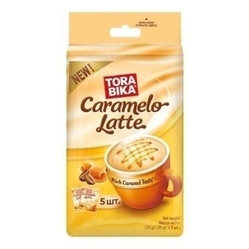 Кофейный напиток Torabika Caramelo Latte 25 г х 5 шт