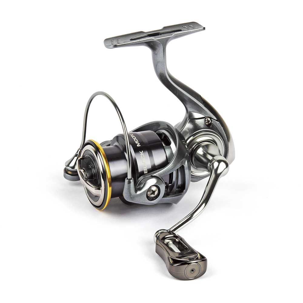 

Катушка Nautilus BLACK MOON 1000, с передним фрикционом, Черный;серый, BLACK MOON