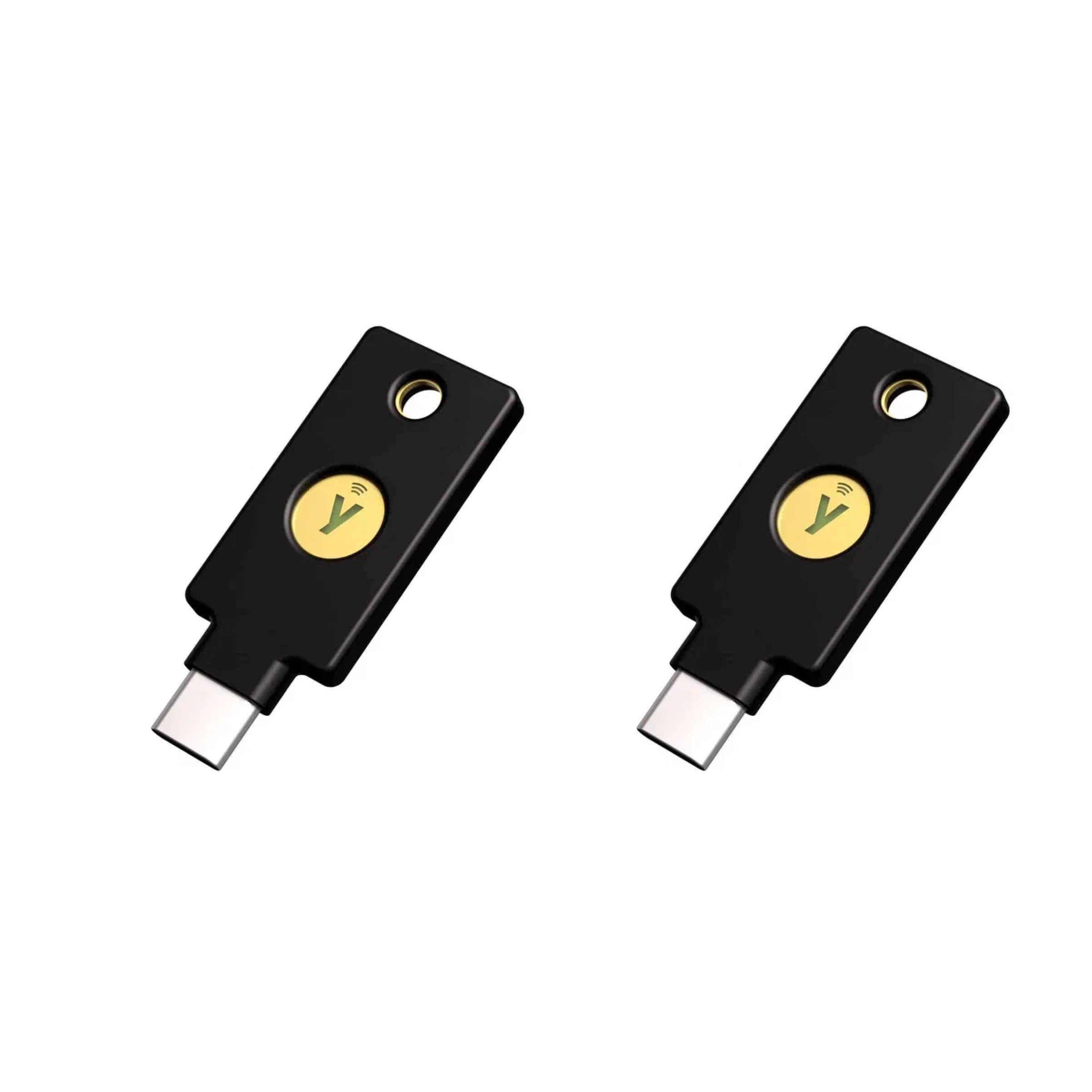 

Аппаратные ключи аутентификации YubiKey 5C NFC 2шт, YubiKey 5C NFC 2шт