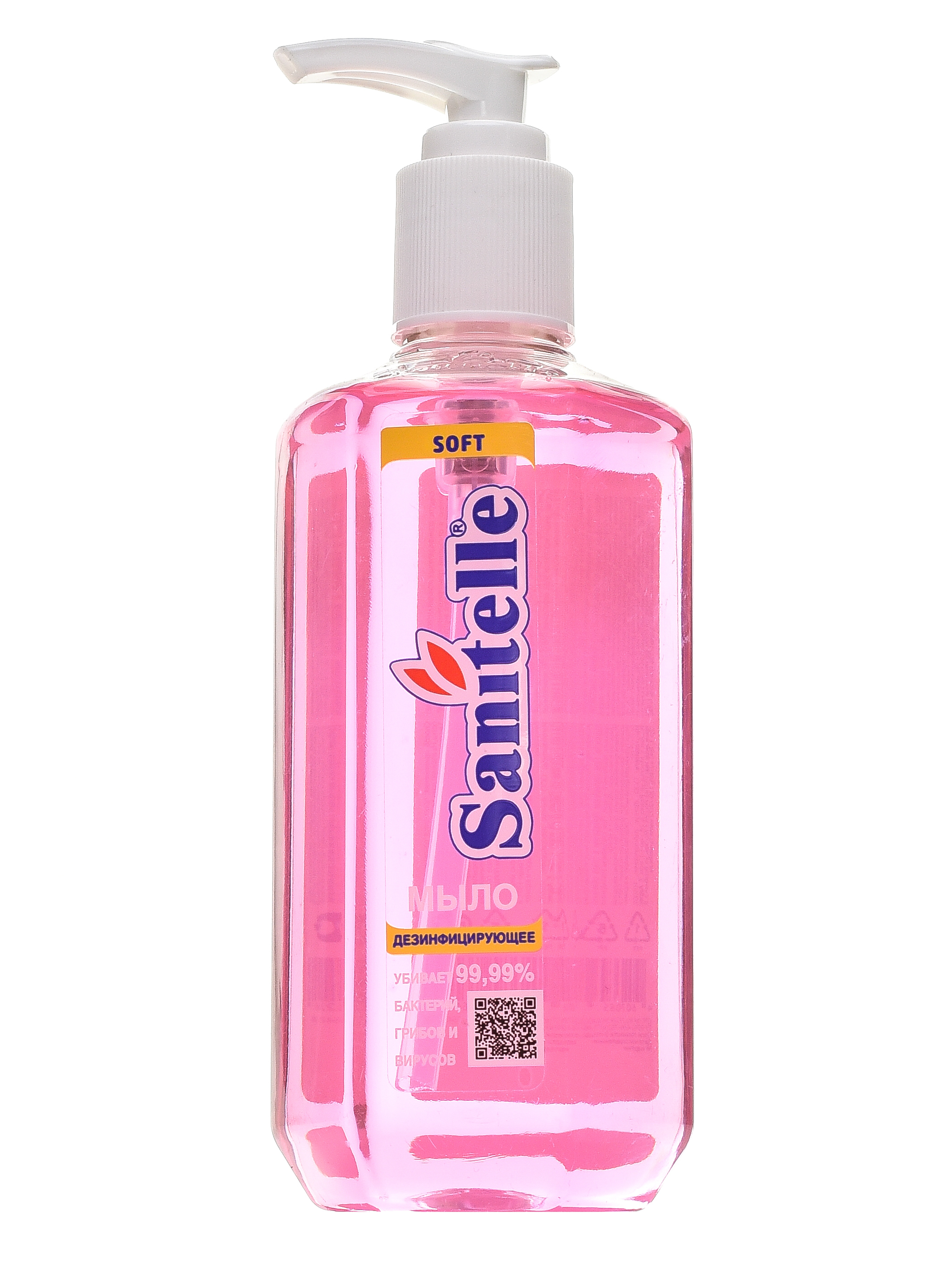 Дезинфицирующее мыло Sanitelle SOFT, 300 мл./ 0300-Д-S-S