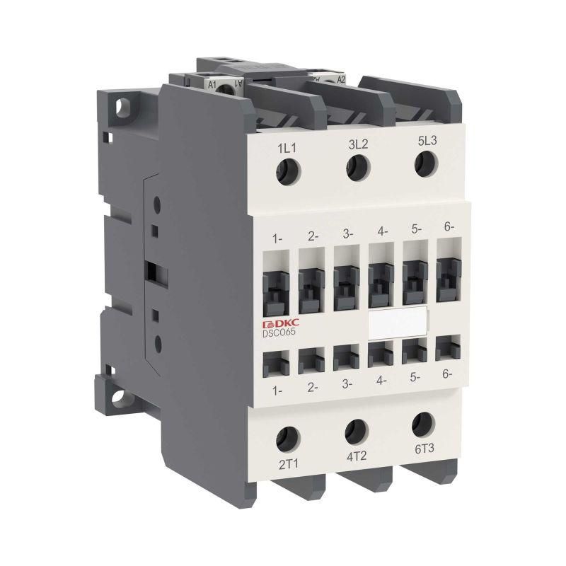 

Контактор магнитный YON DSC065 65A 30кВт AC3 3P кат.220В AC YON DSC065-3C00A230