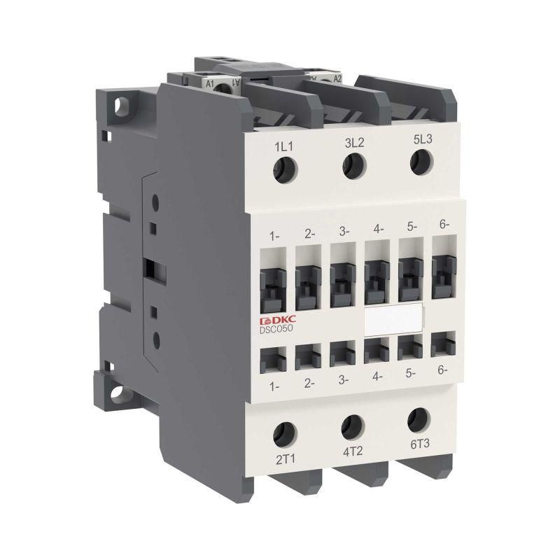 

Контактор магнитный YON DSC050 50A 22кВт AC3 3P кат.220В AC YON DSC050-3C00A230