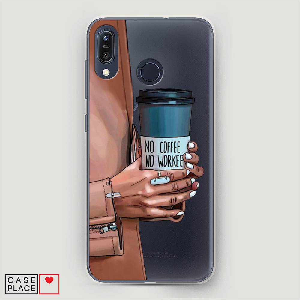 

Чехол Awog на ASUS ZenFone Max M1 ZB555KL "No coffee", Коричневый;серый, 43250-7