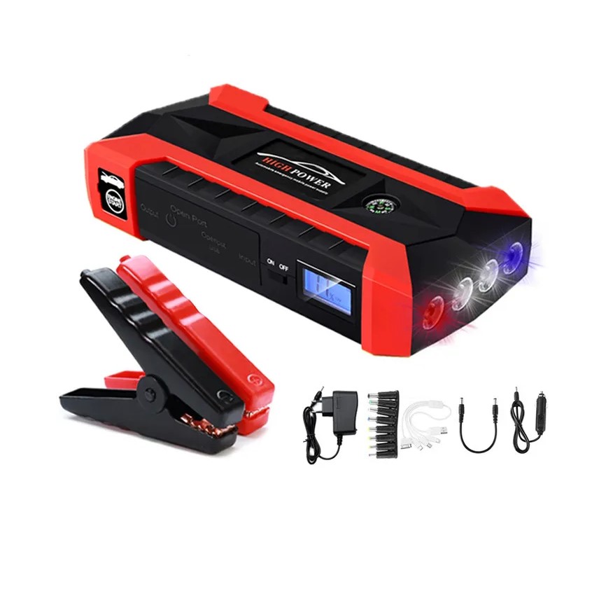 Пусковое устройство для автомобиля 20 000 мАч с функцией воздушного насоса 5559₽