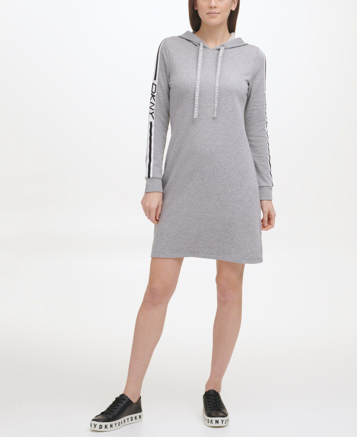 

Платье женское DKNY DD1G3218 серое L, DD1G3218