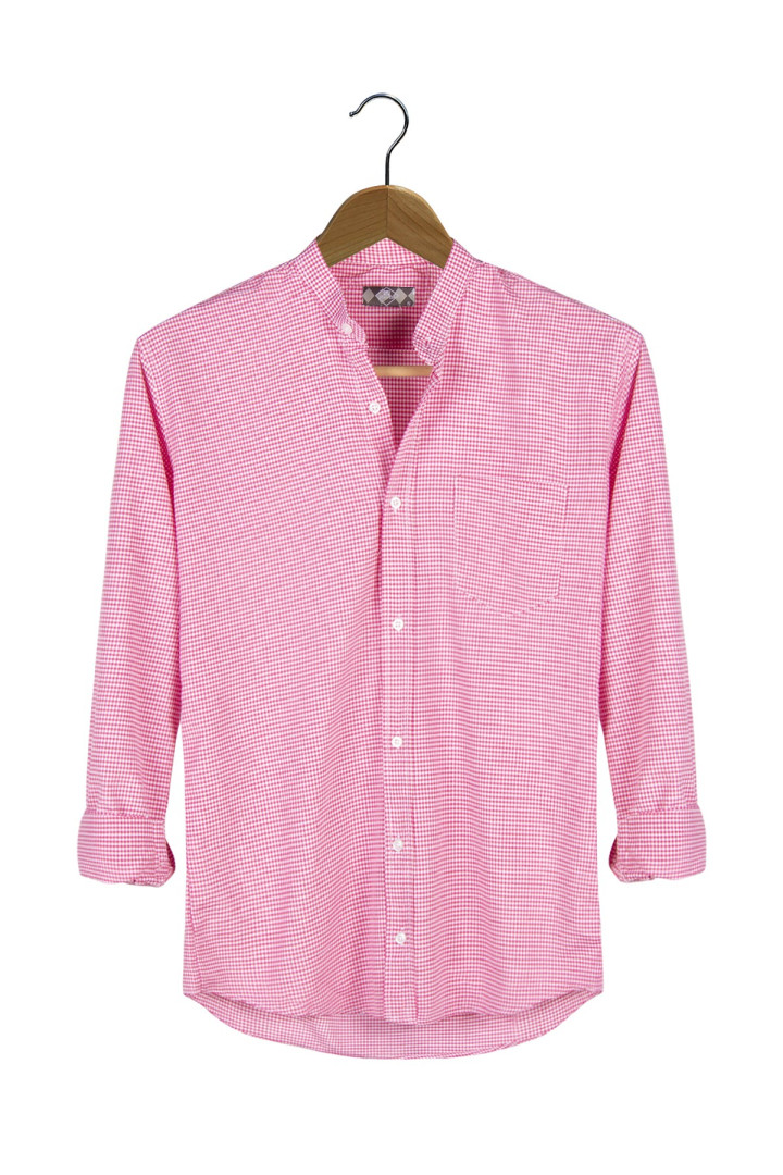 

Рубашка мужская Terapi Giyim 25619 розовая 2XL (доставка из-за рубежа), Розовый, 25619