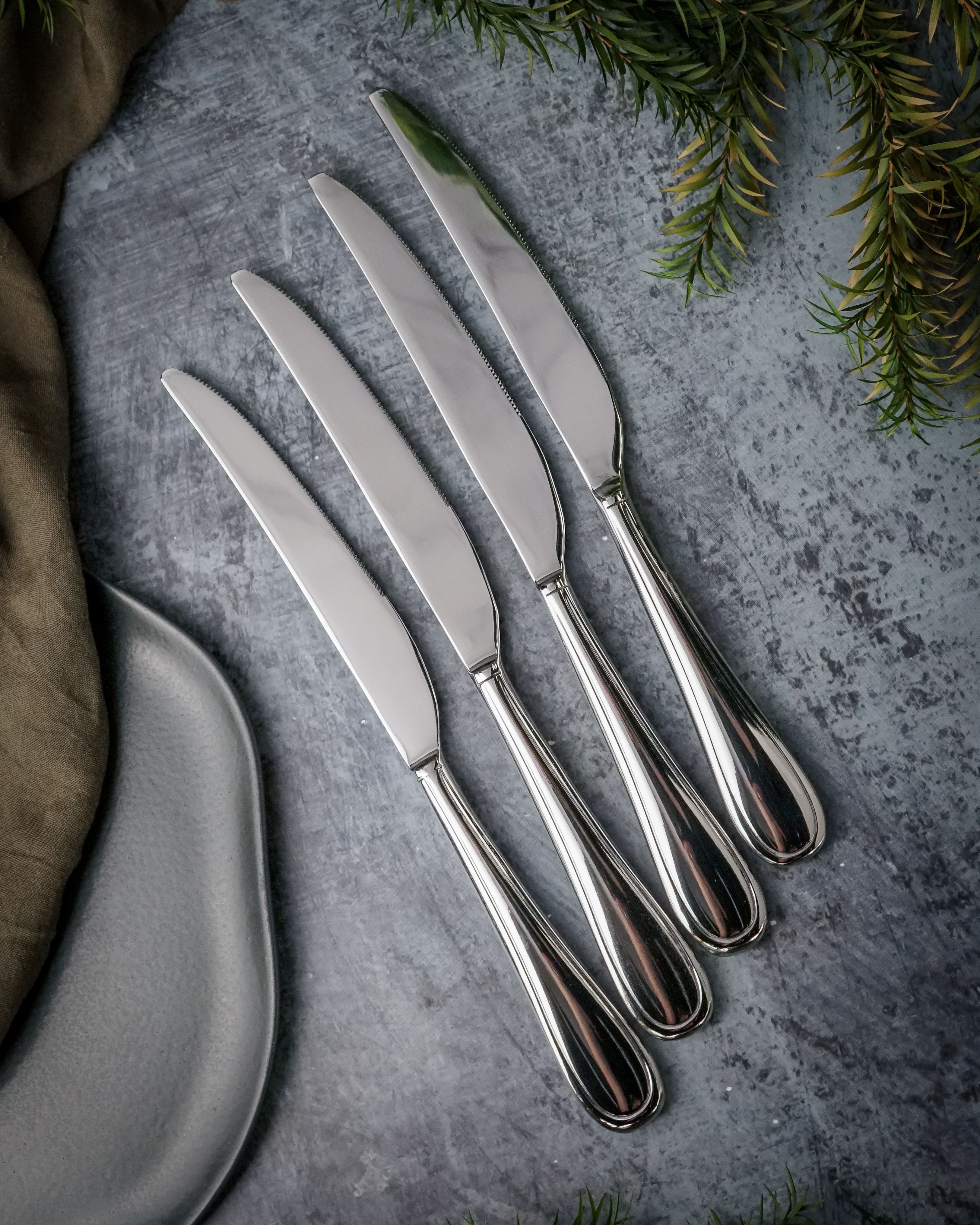 

Набор десертных ножей Comas Contour 215 см4 шт нержавеющая сталь 1810, 7973